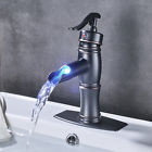 Bf0806 Votamuta Led Waterfall Bathroom Sink Faucet Basin Mixer 601308716381