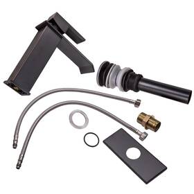 3gt0oi Bfo Waterfall Oil Rubbed Bronze Bathroom Sink Basin Single Hole Faucet Mixer Tap