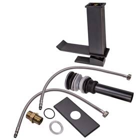D5jm7p Bfo Bathroom Faucet Basin Sink Mixer Tap Oil Rubbed Bronze With 6 Cover Plate