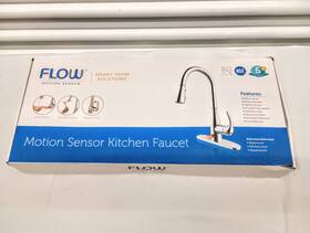 Bio Bidet 850018018586 Flow Kitchen Faucet With Pull Down Sprayer