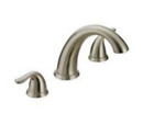 Bl-900bn Brushed Nickel Handle Roman Tub Faucet Metal Lever 082647139640