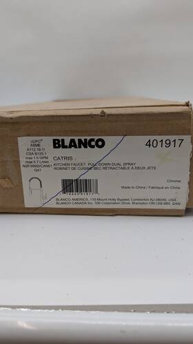 401917 Blanco New Catris Semi-pro Pull-down Dual Spray Kitchen