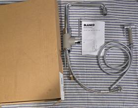 441330 Blanco Purus I Kitchen Faucet With Side Spray Chrome/truffle