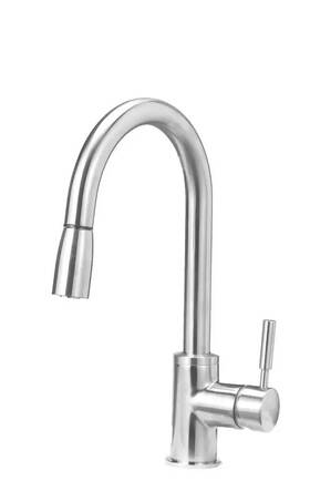 441647 Blanco Sonoma Single Handle Pull Down Kitchen Faucet In Stainless Steel