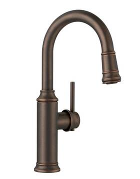 442515 Blanco Empressa Bronze Single Hole Handle Pull Down Bar Faucet Kitchen