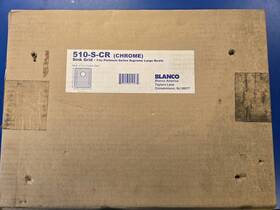 510-s-cr Blanco - Chrome Sink Grid Fits Platinum Series Supreme Large Bowls