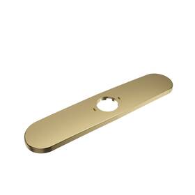 0003 Bocchi 191500020626 Modern Kitchen Brushed Gold Faucet Deck Plate