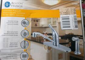 1737824 Boston Harbor Kitchen Faucet Chrome Finish