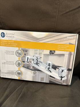 9939158 Boston Harbor 3 Hole Kitchen Sink