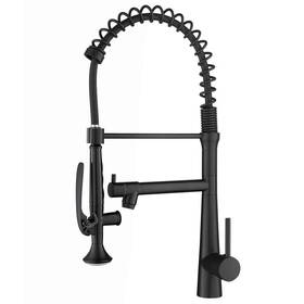 Bm2010b Boyel Living Single-handle Gooseneck Pull-down Sprayer Kitchen Faucet With Pot Filler And In