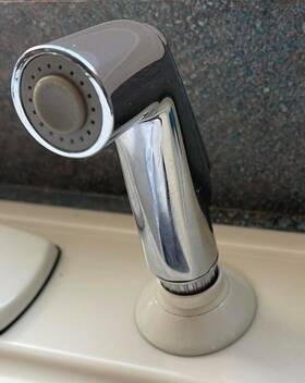 Branded 445003189193 Universal Fit Sink Spray Attachment Kitchen Side Sprayer Head Pull Out