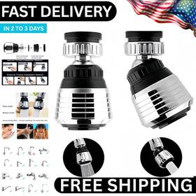 E2b-674 Branded 360 Rotate Swivel Faucet Nozzle Filter Water Saving Aerator Head Kitchen