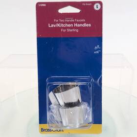 Sh2956 Brasscraft Sterling Lavatory Handles Chrome Metal 1-1/4 X Inch