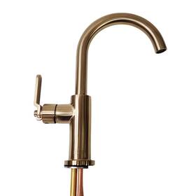 61044lf-gl Brizo Litze Single Handle Arc Spout Bar Faucet - Luxe Gold