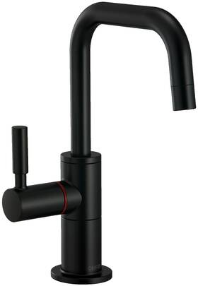 61365lf-h-bl Brizo Odin 1.0 Gpm Instant Hot Faucet Water Dispenser -61365lf-h-bl -matte Black
