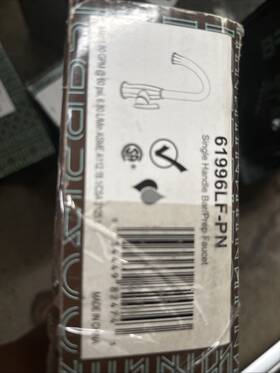 61996lf-pn Brizo Single Handle Bar/prep Faucet