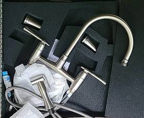 62558lf-ss Brizo Tulham Bridge Kitchen Faucet With Sidespray Msrp 1308