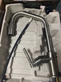 63063lf-ss Brizo Litze Pull-down Faucet Knurled Handle Stainless Steel