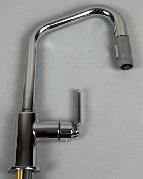 63064lf-pc Brizo 63064lf-ss Litze Angled Spout Pull Down Kitchen Faucet