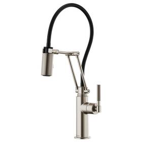 63243lf-ss Brizo Articulating Kitchen Faucet
