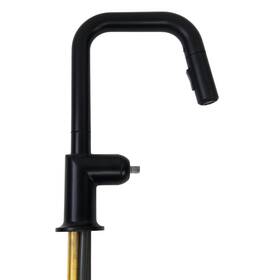 63965lf-bllhp Brizo Odin Bar Faucet With Square Spout Less Handle - Matte Black