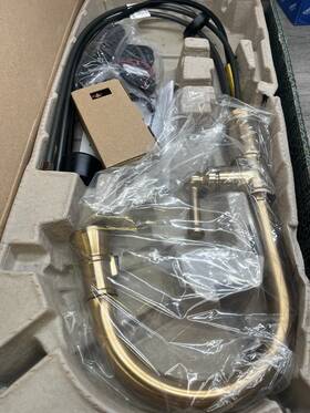 64025lf-gl Brizo Artesso 1.8 Gpm Single Hole Smarttouch Pull Down Kitchen Faucet