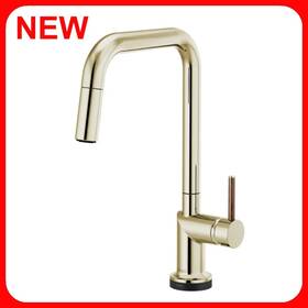 64065lf-pnlhp Brizo Odin 1.8 Gpm Single Hole Pull Down Kitchen Faucet Less Handle R3