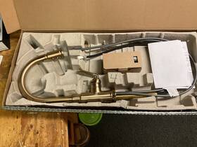 64974lf-gl Brizo Rook Kitchen Faucet - Luxe Gold