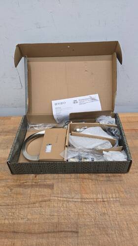 65330lf-bn Brizo Virage 2-handle Widespread Lavatory Faucet Brushed Nickel
