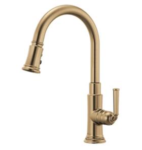 63074lf-sl Brizo Canada Delta Luxe Steel Pull-down Faucet Single Handle Lever