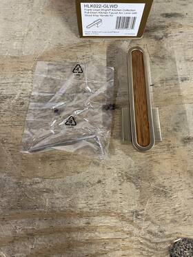 Hlk022-glwd Brizo Frank Lloyd Wright Arc Lever Handle W Wood Inlay Read