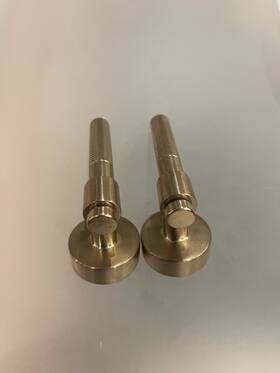 Rp91775gl Brizo Litze Knurled T-lever Handle Kit In Luxe Gold - Open Box