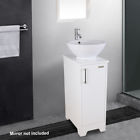 Bt-a06-a07b09 Unbranded Bathroom Vanity Square Round Ceramic Sink Faucet Drain Combo
