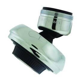 Bubble-stream 726084179011 1.8 Gpm Dual-thread Swivel Spray Aerator Chrome