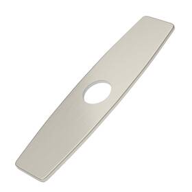P-10n-fba Bwe Sink Hole Cover Deck Plate Matching Kitchen Faucet Single Or Bathro