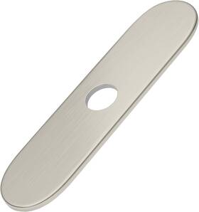 P-22n Bwe Faucet Cover 10 Inch Deck Plate For 1 Or 3 Hole Kitchen Bathroom Sink Fau