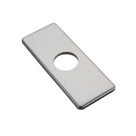 P-77n Bwe 6 Inch Faucet Cover Escutcheon Brushed Nickel Stainless Steel Deck Plate For