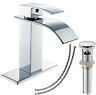 Bwe956 Bwe Bathroom Sink Faucet Waterfall Chrome Single Handle 710185492025