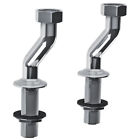 C12662sn Lefroy Brooks Deck Mount Tub Silver Nickel Cranked Legs Bath