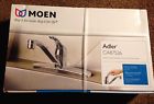 Ca87526 Moen Adler Chrome Low Arc Kitchen Faucet New 026508192603