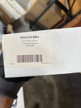 9600-k30 California Faucets 9600 K30 Bbu Air Gap Kit For Dishwasher