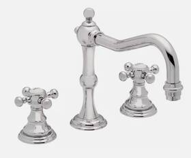 P102-pc California Faucets P102- 8 Inch Widespread Lavatory Faucet In Polished Chrome New