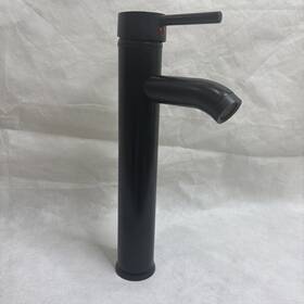 Cambridge Plumbing 633131613278 Single Stem Tall 12 Inch Rubbed Bronze Vanity Faucet