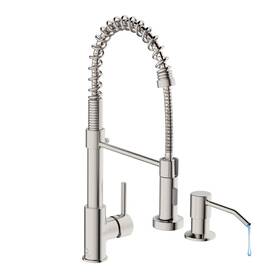 Kf-n-1601 Casavilla Kitchen Faucet With Soap Dispenser For Camper Farmhouse