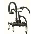 Cc11t5 Kingston Brass Wall Mount Tub Filler Hand Shower 663370095191