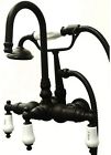 Cc9t5 Kingston Brass Mount Center Clawfoot Tub Faucet With Hand Shower