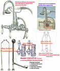 Cck10t1d Kingston Brass Tub Mount Clawfoot Faucet Supply Lines Drain Valves