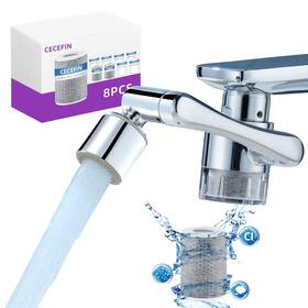 B0b28tmglg Cecefin Water-filter For Sink-faucet Extender-aerator - 9pcs Cartridges Reduce Chlori