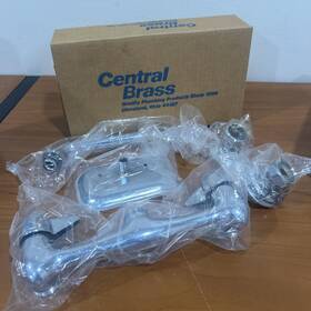 0048-ua3 Central New- Brass 1.5 Gpm Wall Mounted Kitchen Faucet Chrome