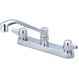 80122-a Central Brass 1.5 Gpm Deck Mounted Kitchen Faucet - Chrome